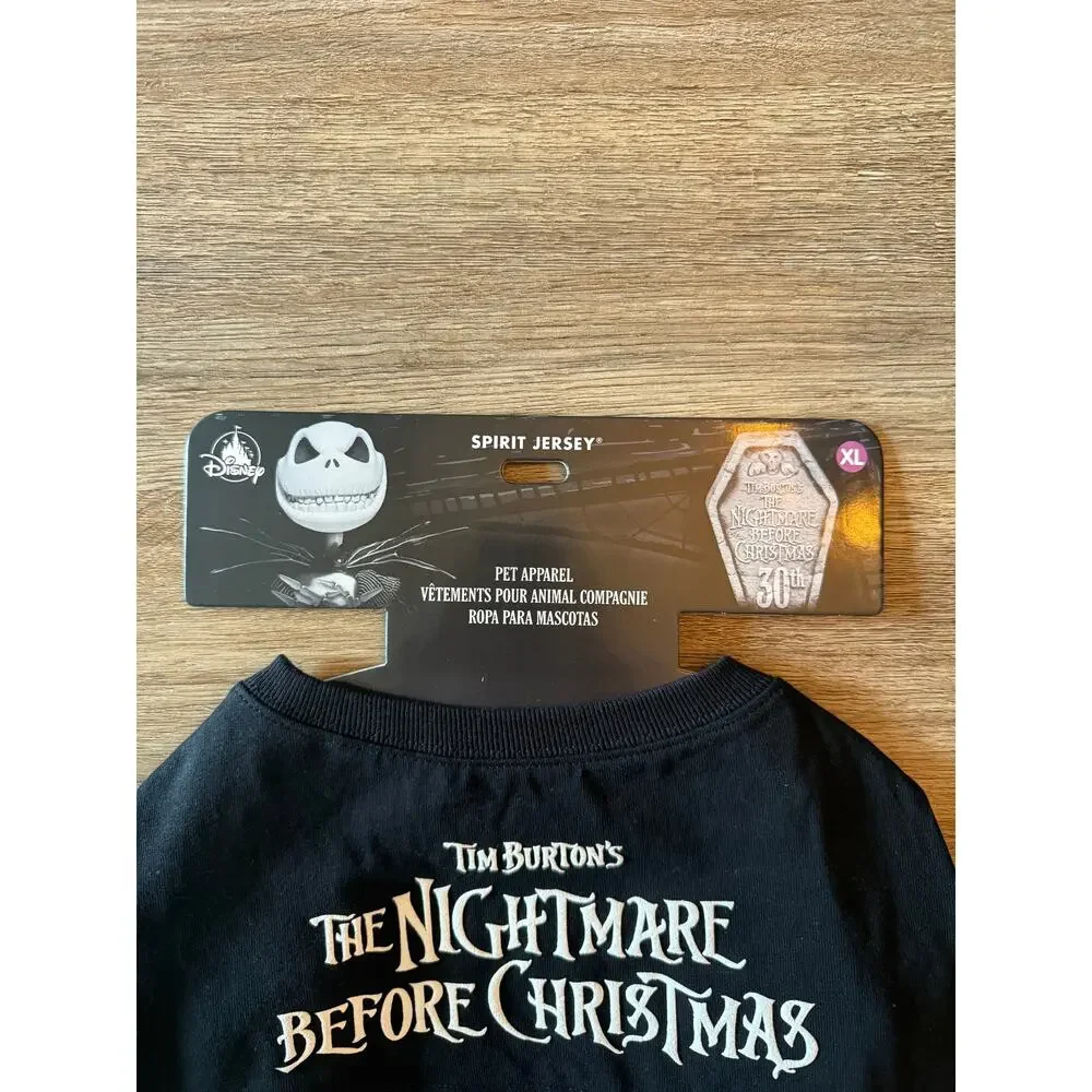 NWT Disney The Nightmare Before Christmas Pet Spirit Jersey Size XL
